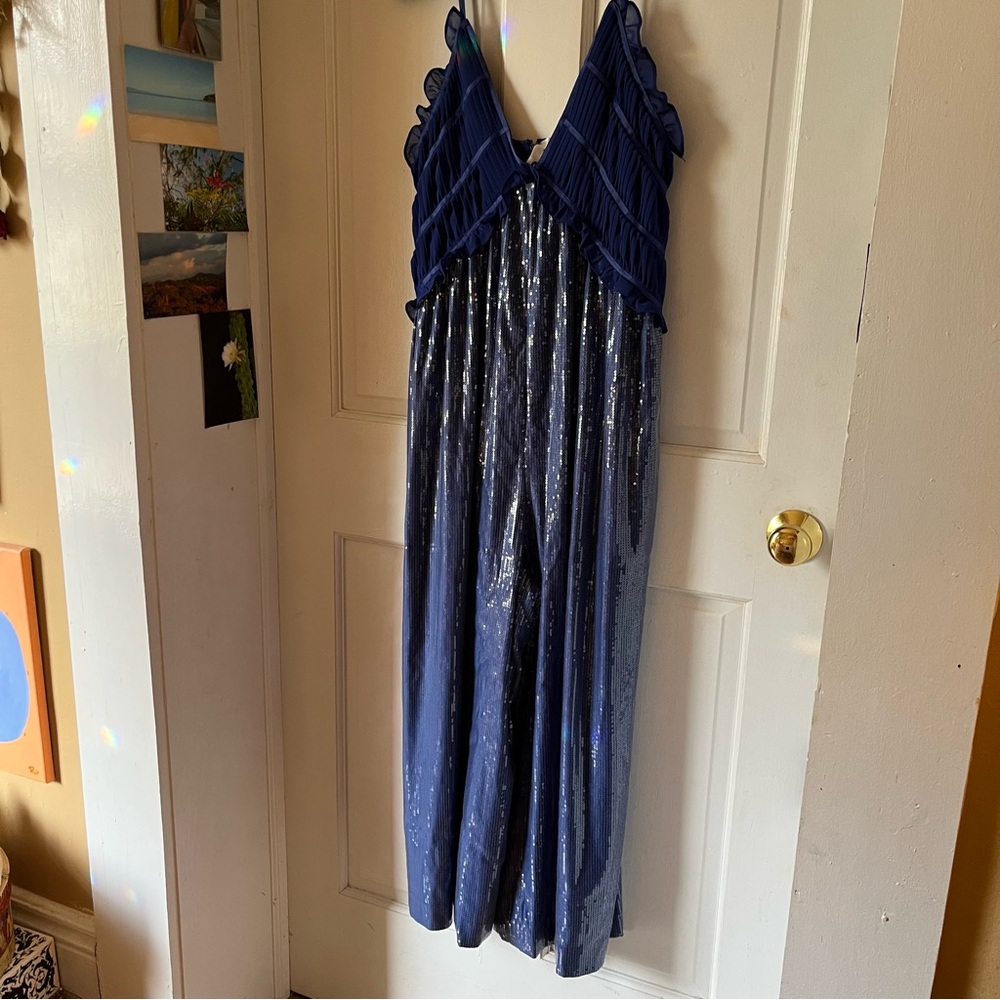 Maeve fluid shine Jumpsuit